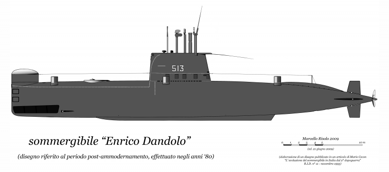 Sommergibile Enrico Dandolo 513