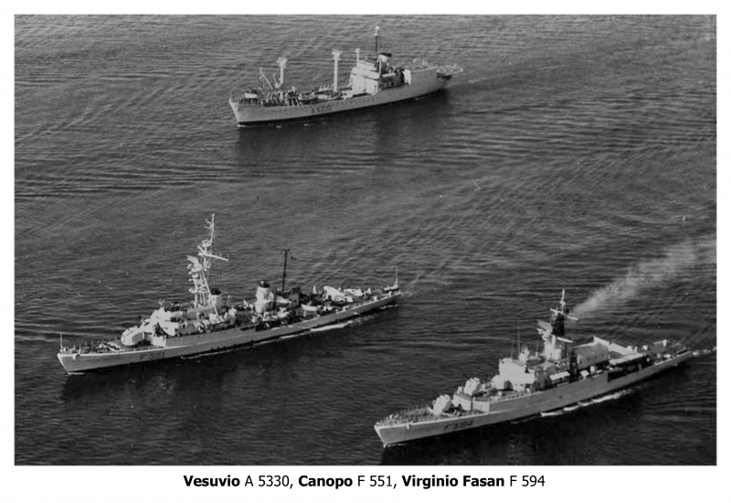 Vesuvio A 5330 - Canopo F 551 - Virginio Fasan F 594