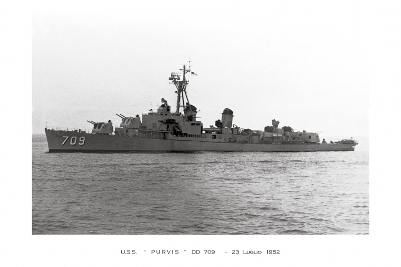USS  HUGH  PURVIS   DD  709