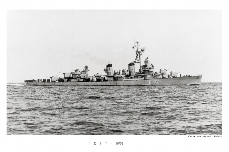 Z 1  ex  USS ANTHONY  DD  515