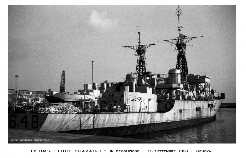 EX H.M.S. LOCH SCAVAIGH  ( K 648 )