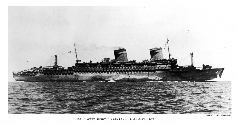 USS  WEST POINT  ( AP - 23 )   ex  AMERICA