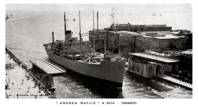 ANDREA BAFILE  A 5314   ex  USS  ST. GEORGE  ( AV-16 )