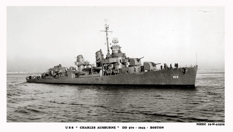 USS CHARLES AUSBURNE (DD-570)