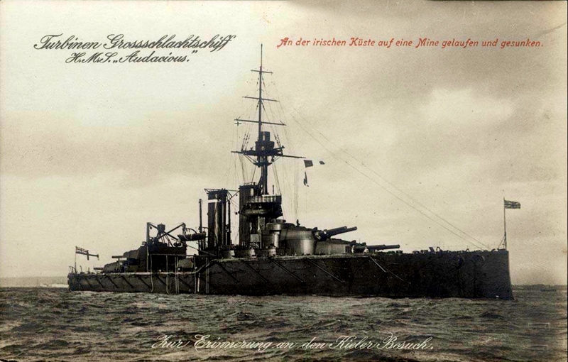 HMS  AUDACIOUS
