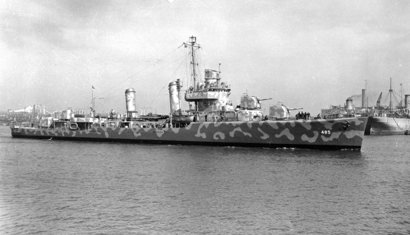 USS DD-485 Duncan