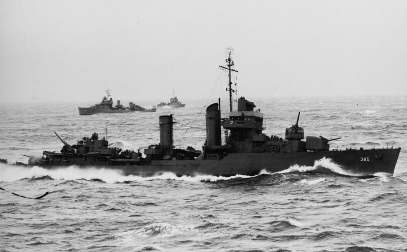 USS DD-385 Fanning