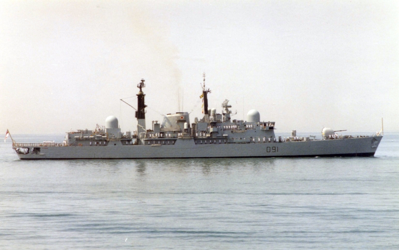 HMS NOTTINGHAM D91