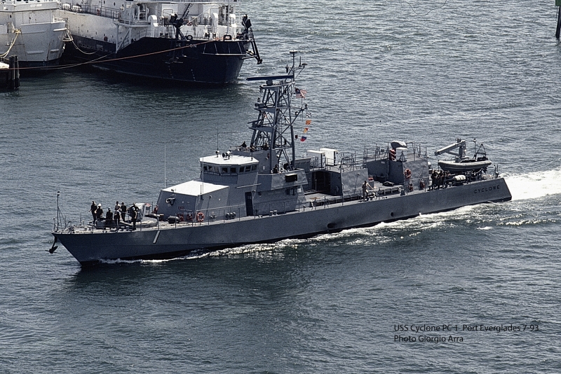 USS Cyclone, PC 1
