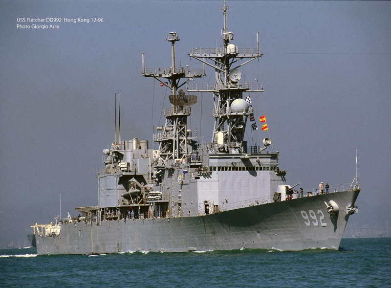 USS Fletcher DD992
