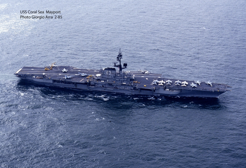 USS Coral Sea  CV 43