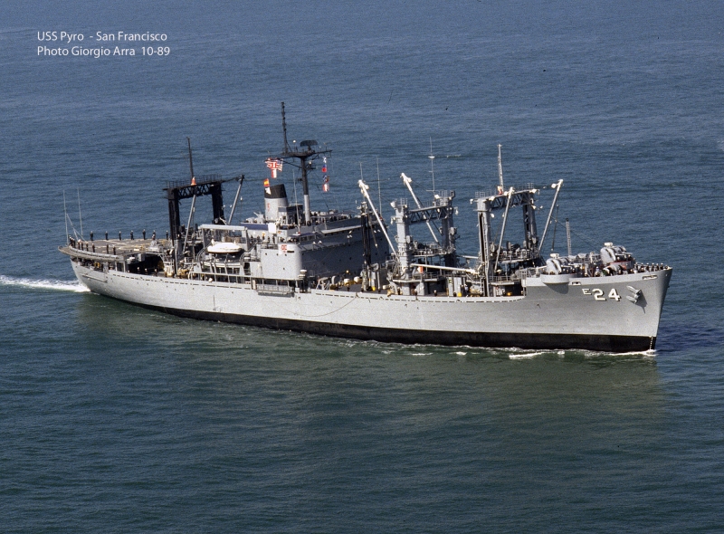 USS Pyro  AE 24