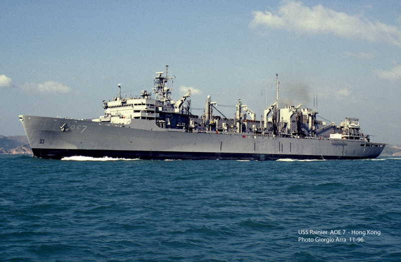 USS Rainier  AOE 7