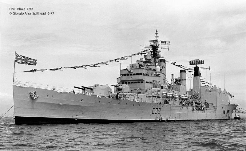 HMS Blake  C99