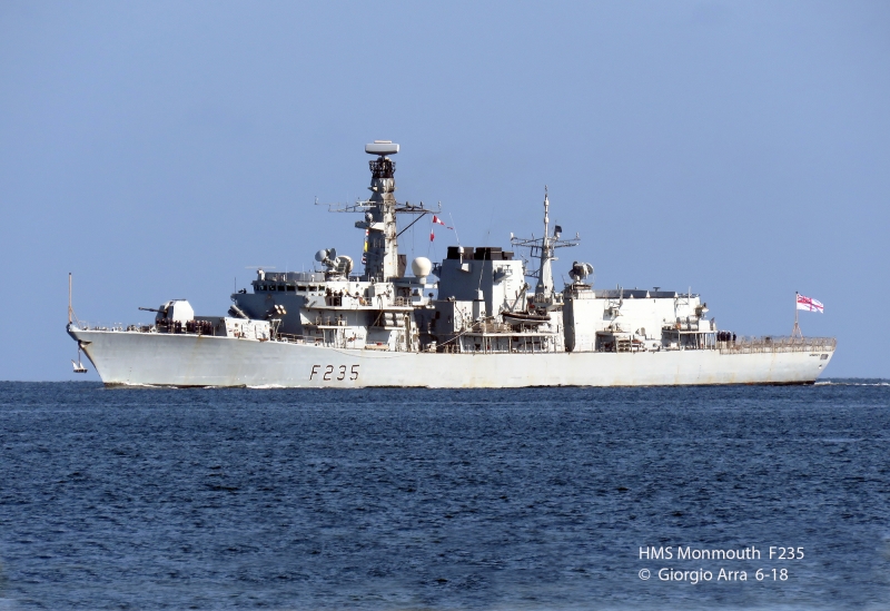 HMS Monmouth  F235