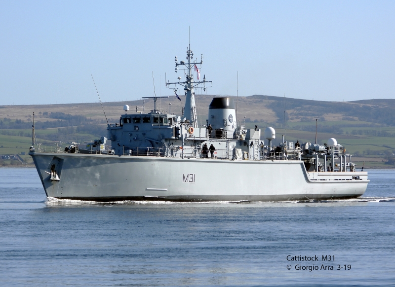 HMS Cattistock  M31
