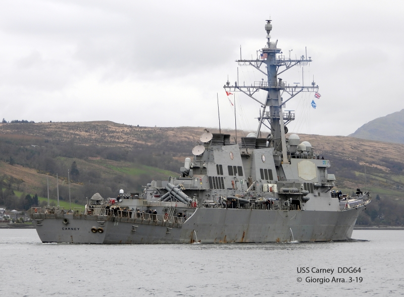 USS Carney DDG 64