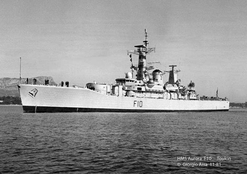 HMS Aurora  F10