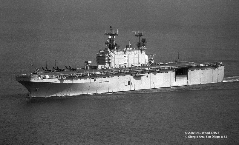 USS Belleau Wood  LHA 3