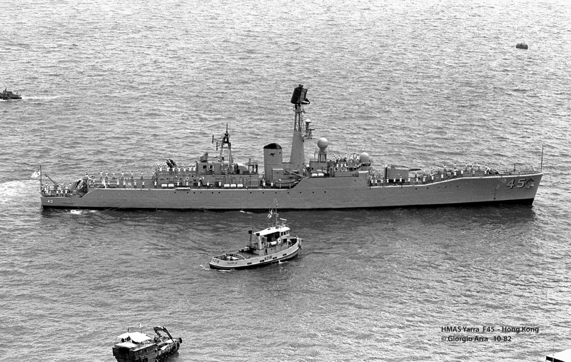 HMAS Yarra  F45