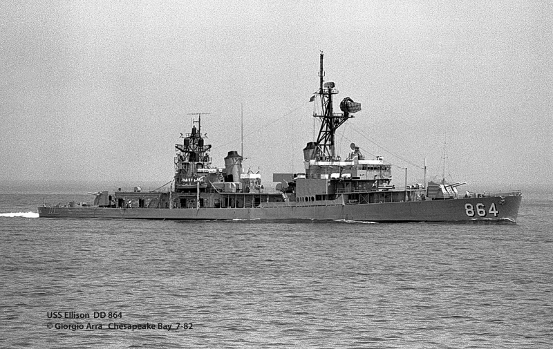 USS Ellison DD 864