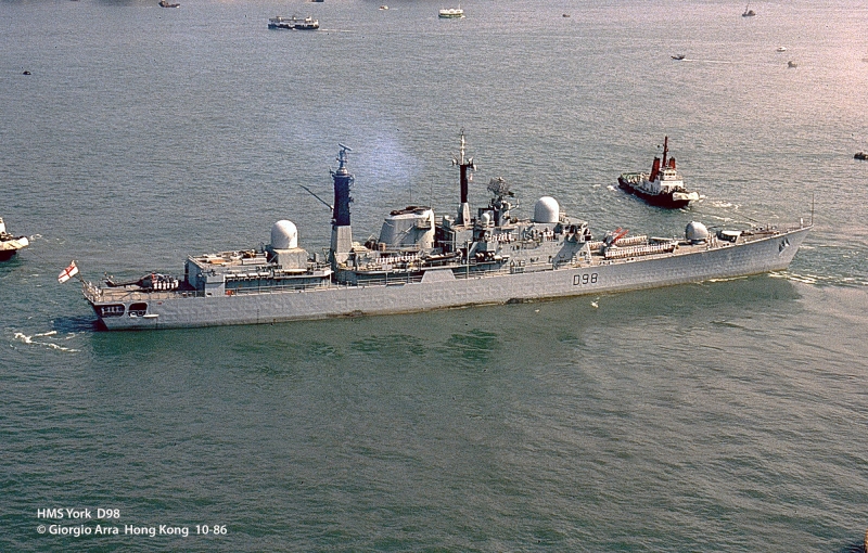 HMS York  D98