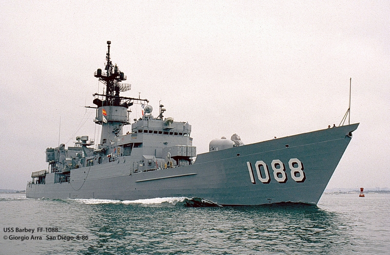 USS Barbey  FF1088
