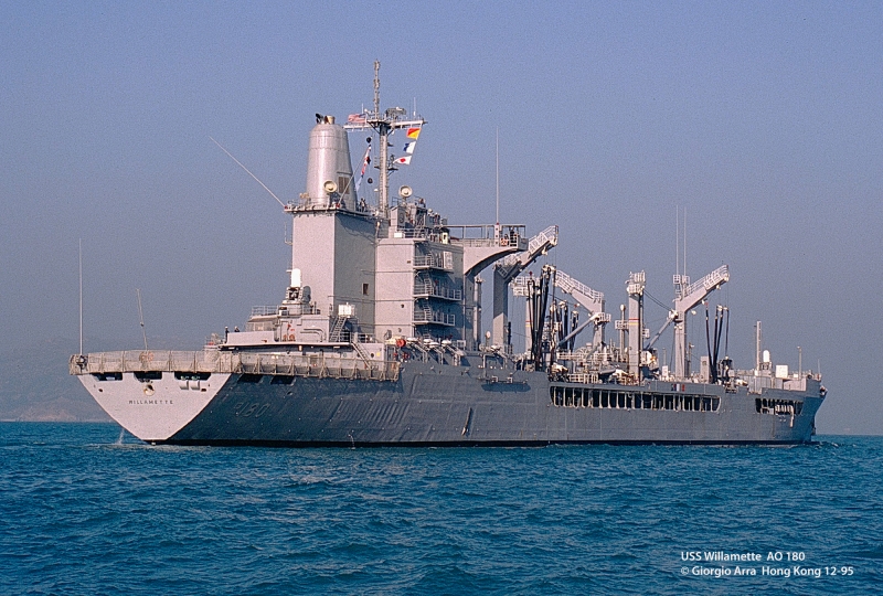 USS Willamette AO 180