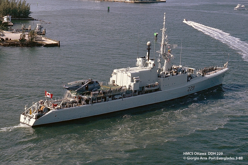 HMCS Ottawa DDH 229
