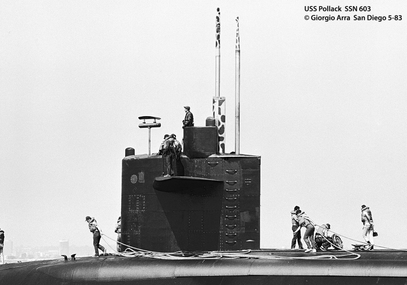 USS Pollack SSN 603