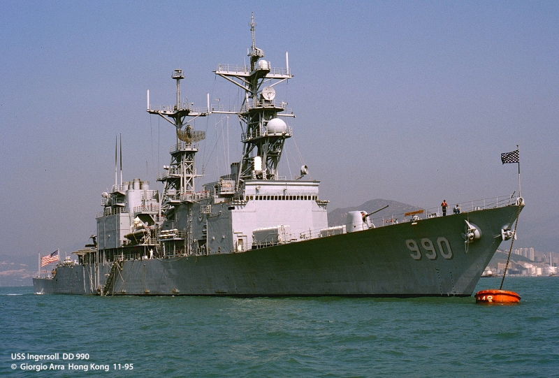 USS Ingersoll DD 990