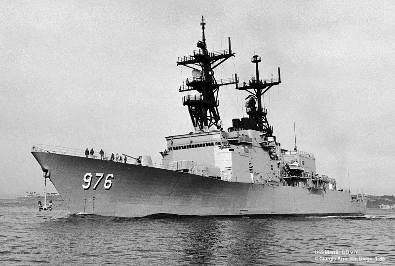 USS Merrill  DD976