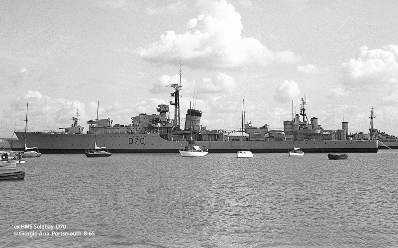 ex HMS Solebay  D70