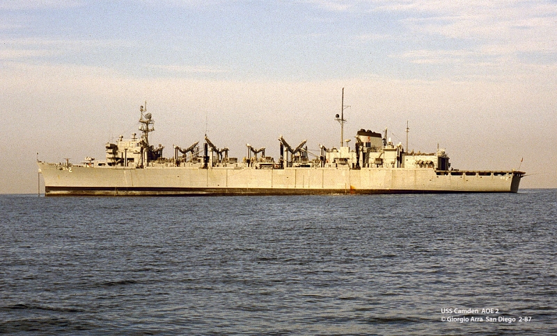 USS Camden AOE 2