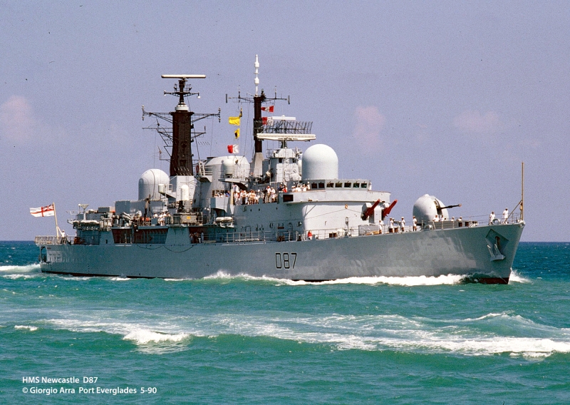HMS Newcastle D87