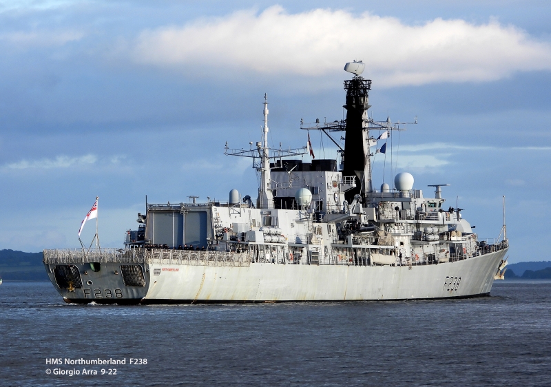 HMS Northumberland  F238